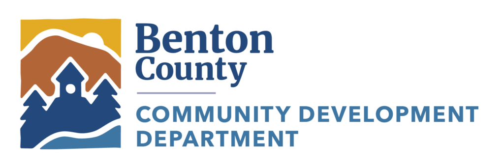 Benton County Community Development Department logo.