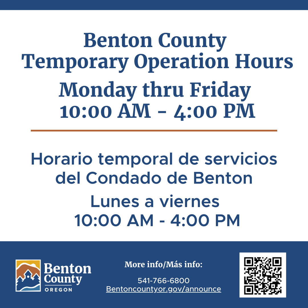 Image for Some Benton County Services Resume Following Temporary Suspension 