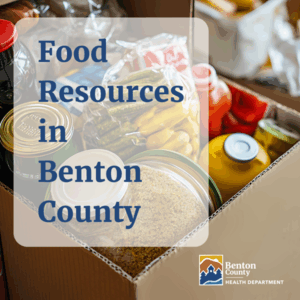 Food resources in Benton County