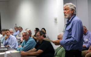 Commissioner Malone in meeting