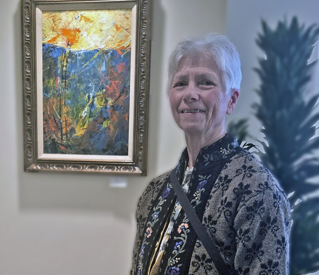 Local artist Rhoda Fleischman