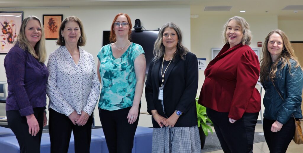 Commissioner Nancy Wyse with some of Benton County's women leaders