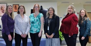Commissioner Nancy Wyse with some of Benton County's women leaders