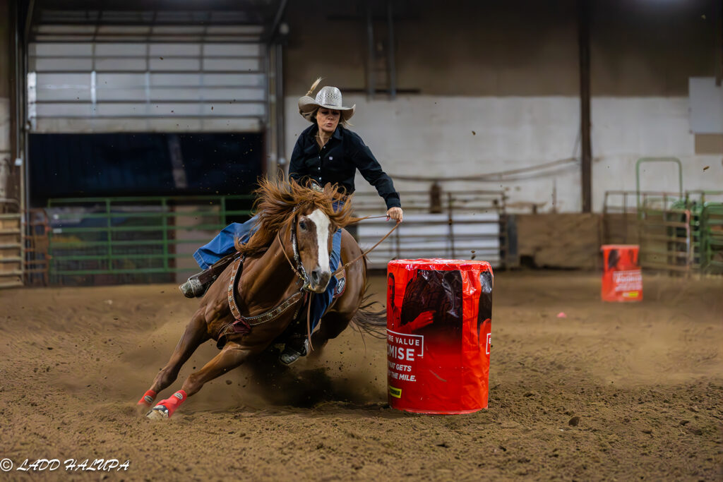 Contestants competes during the 2025 Spring Stampede